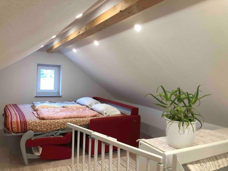 3 Zimmer Neubauwohnung In Der Schwaebischen Toskana 勒文施泰因 外观 照片